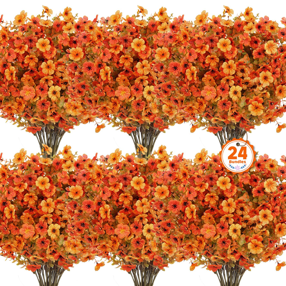 Ouddy Decor ensemble 24 tiges automne pour décor extérieur et intérieur