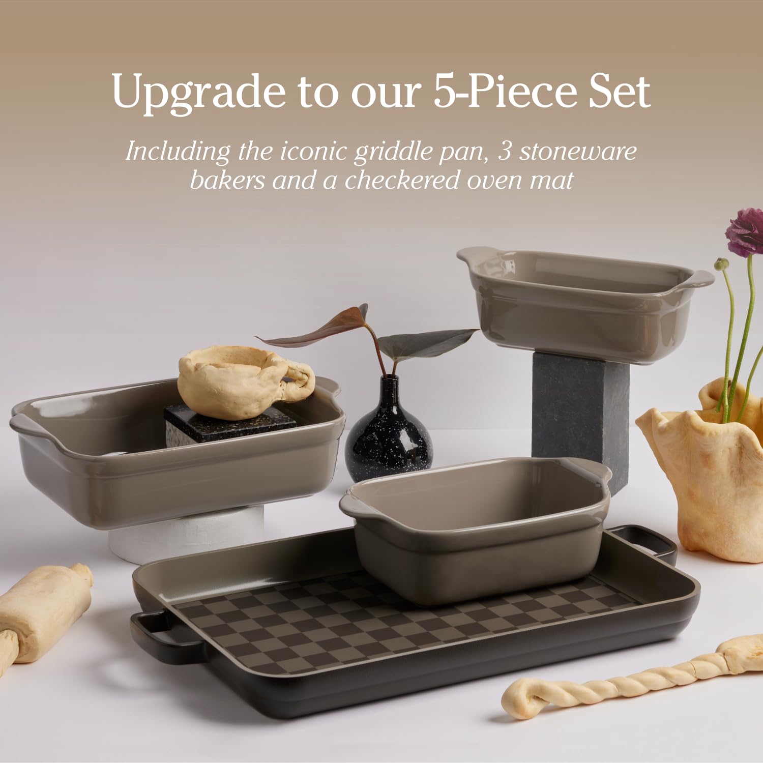 Our Place service de crêpes sur la Mini Griddle montrant dorure homogène
