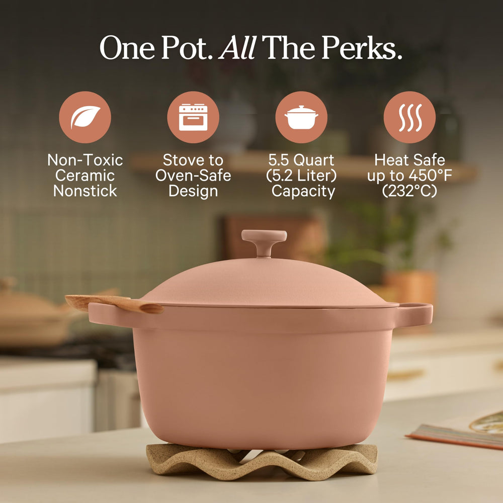 Our Place Perfect Pot couvercle avec passoire intégrée pour égoutter facilement