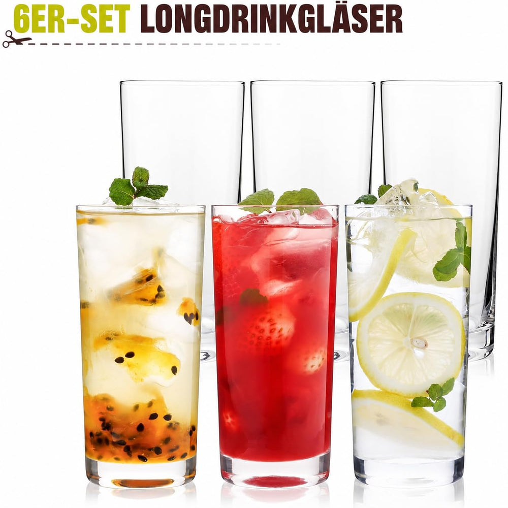 OUWO emballage du lot de 6 verres, protection et rangement soigné