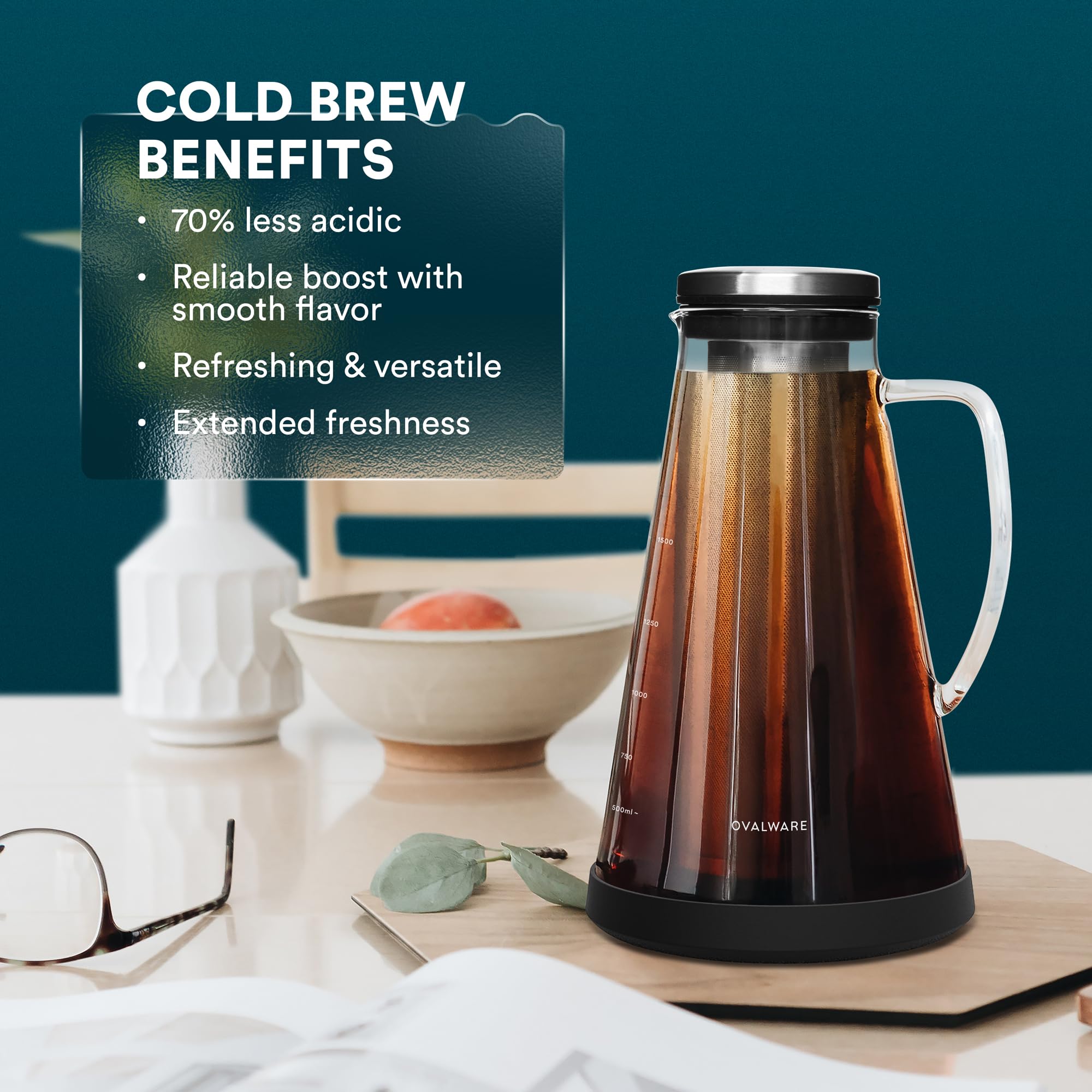 ovalware mise en scène service avec verres pour présentation conviviale