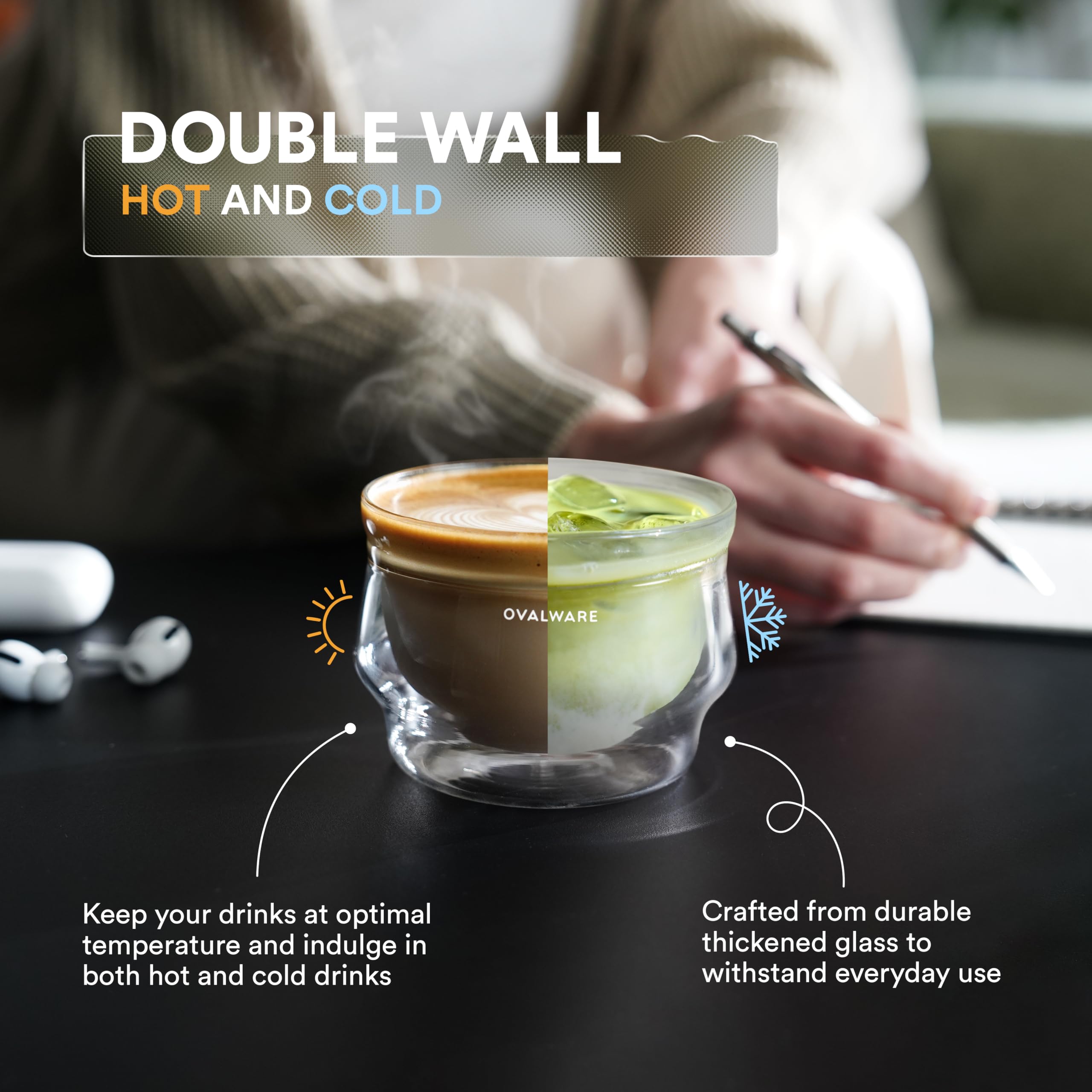 ovalware tasses dans une cuisine moderne, style et usage quotidien