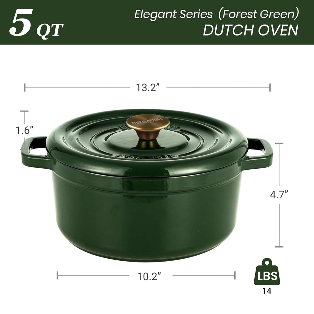 Overmont à côté d’un verre pour échelle, bénéfice visualisation taille 5QT