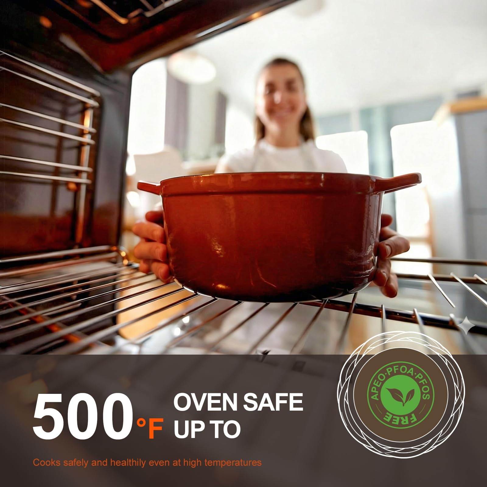 Overmont cocotte en cuisson sur feu, compatibilité avec tous les feux