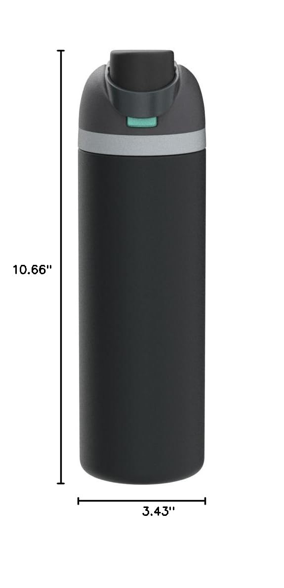 Owala FreeSip en scène de vie sport et bureau illustrant usage quotidien pratique