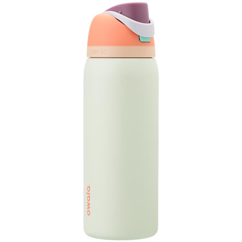 Owala FreeSip face avant montrant le design et la couleur Surfs Edge, pratique et stylée