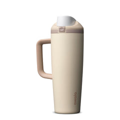 Owala FreeSip face avant Lightly Toasted montrant design et finition