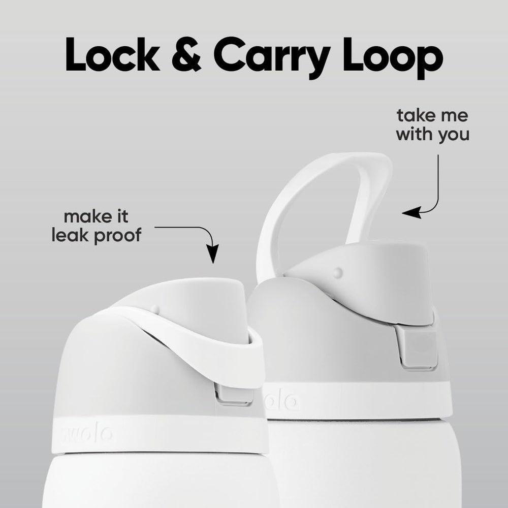 Owala FreeSip profil ergonomique pour une prise en main confortable