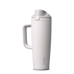 Owala FreeSip vue de face montrant la couleur Shy Marshmallow et le design pratique
