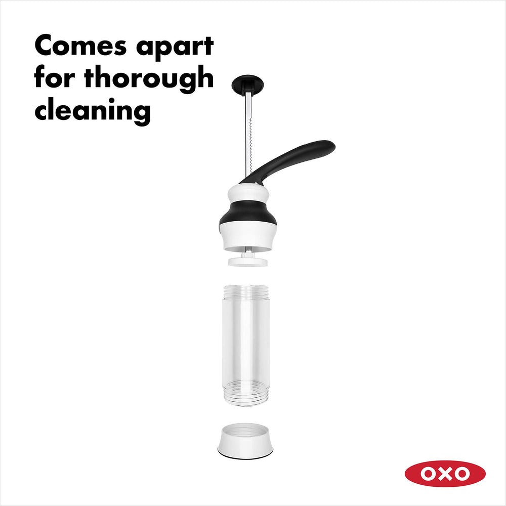 OXO assortiment de biscuits pressés montrant les formes finies