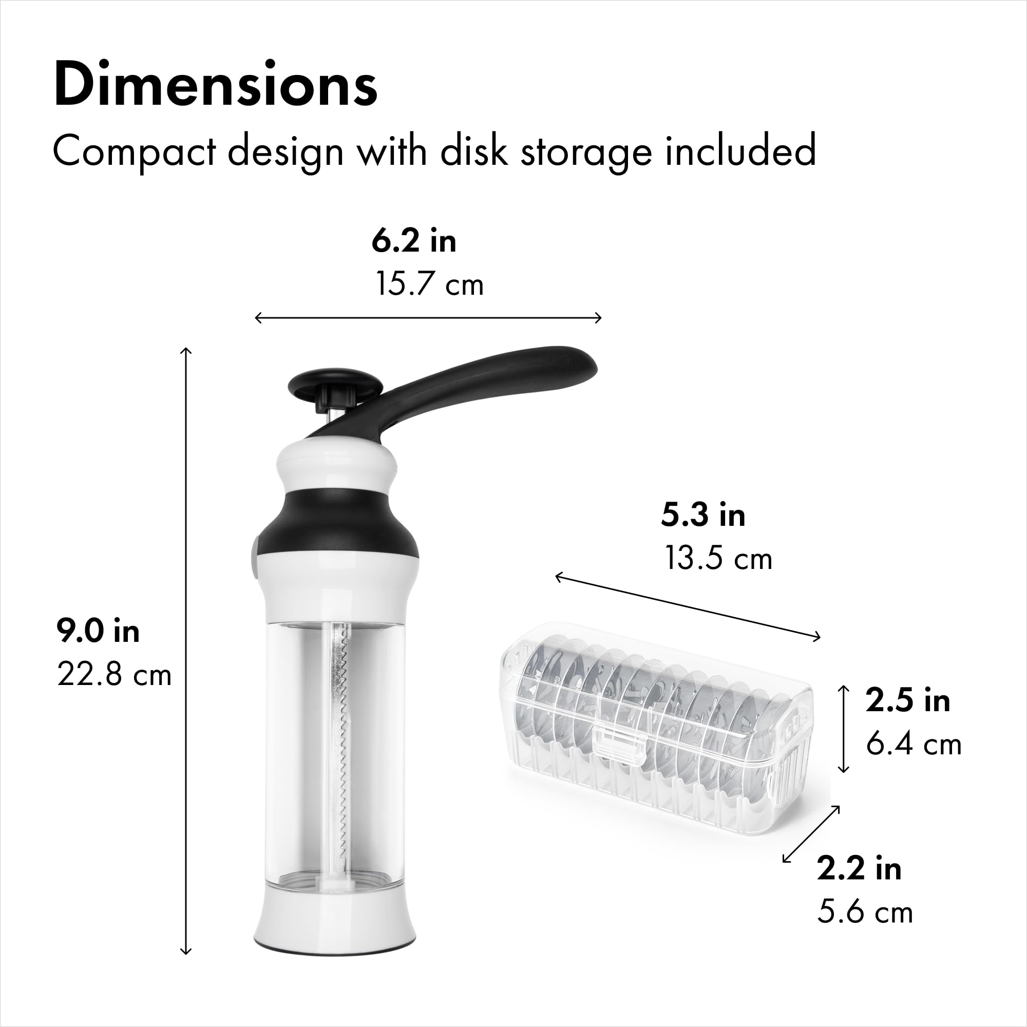 OXO corps transparent pendant le remplissage pour contrôler la quantité