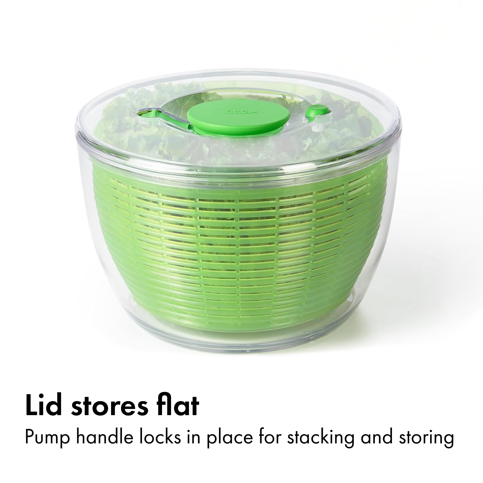 OXO couvercle plat pour rangement empilable et gain de place