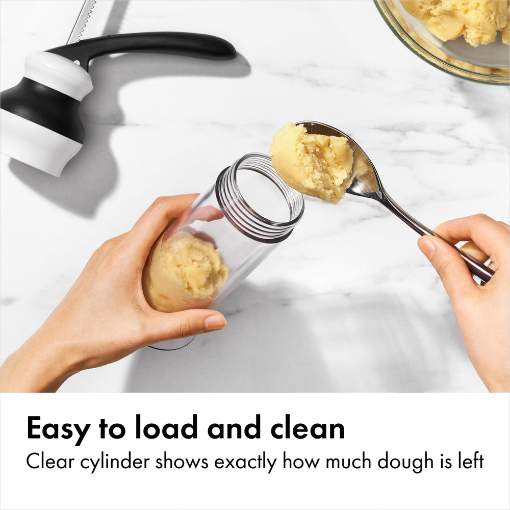 OXO disques inox étalés offrant 12 motifs durables pour biscuits