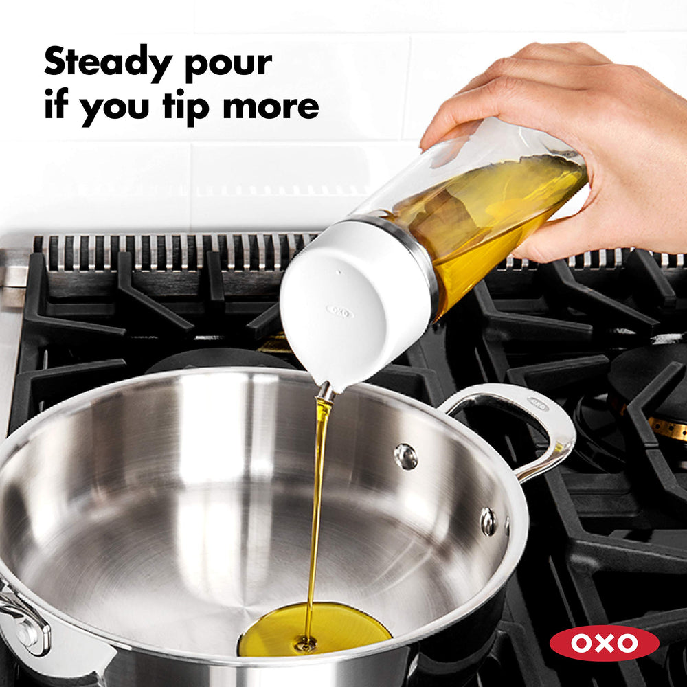 OXO distributeur main versant huile contrôle du débit