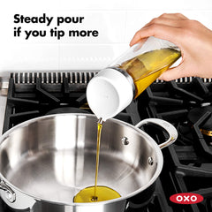 OXO distributeur main versant huile contrôle du débit