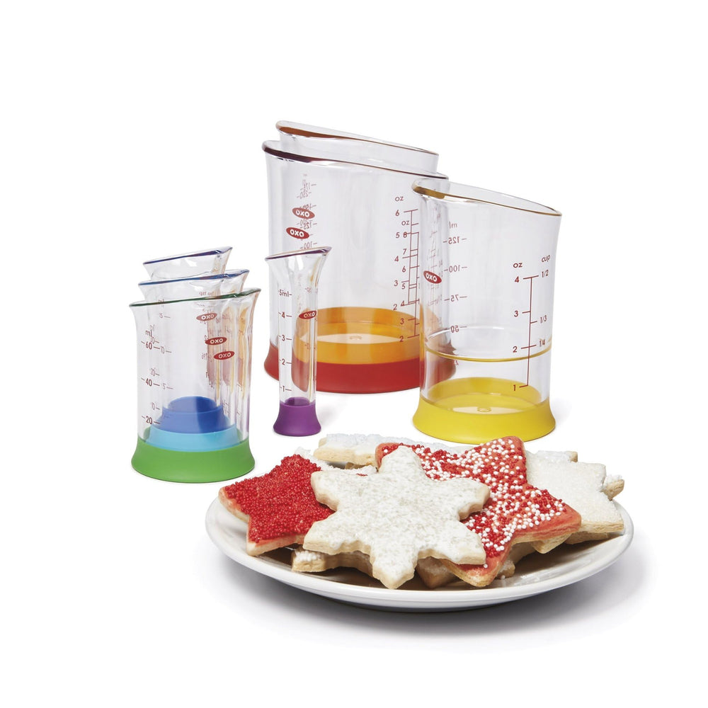 OXO béchers emboîtés pour rangement compact et organisation
