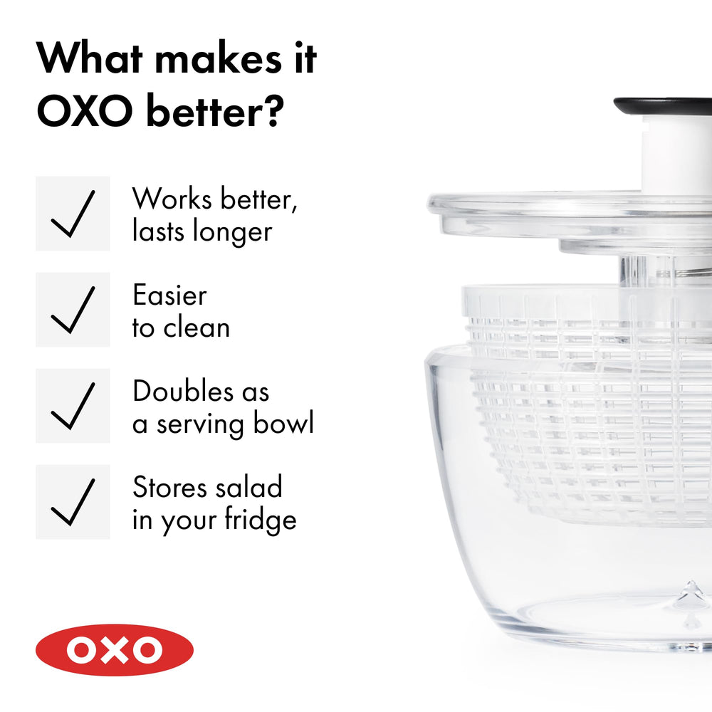 OXO verrouillage pour stockage plat et gain d'espace
