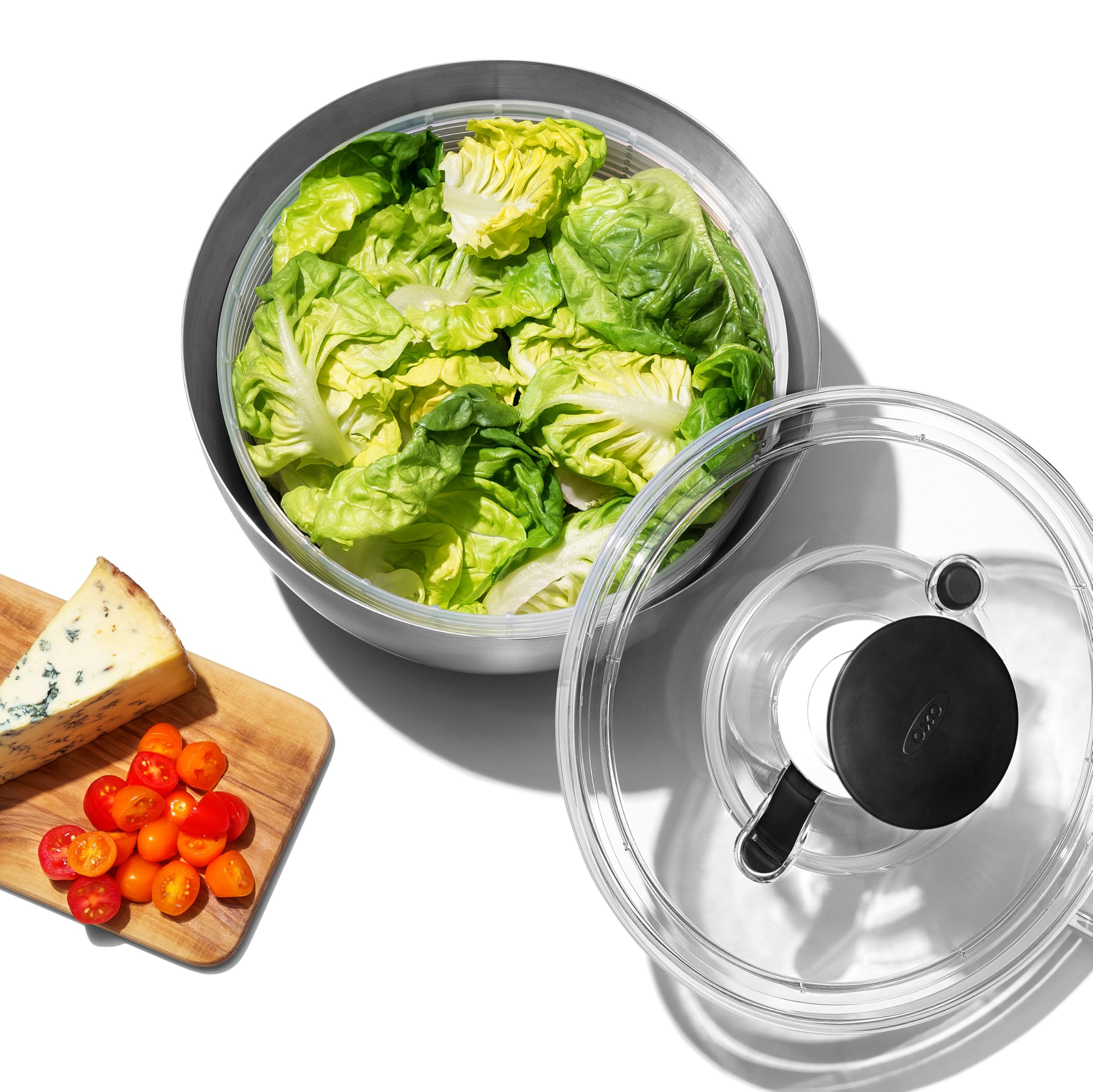 OXO comparaison taille avec fruits pour visualiser capacité 6,22 qt