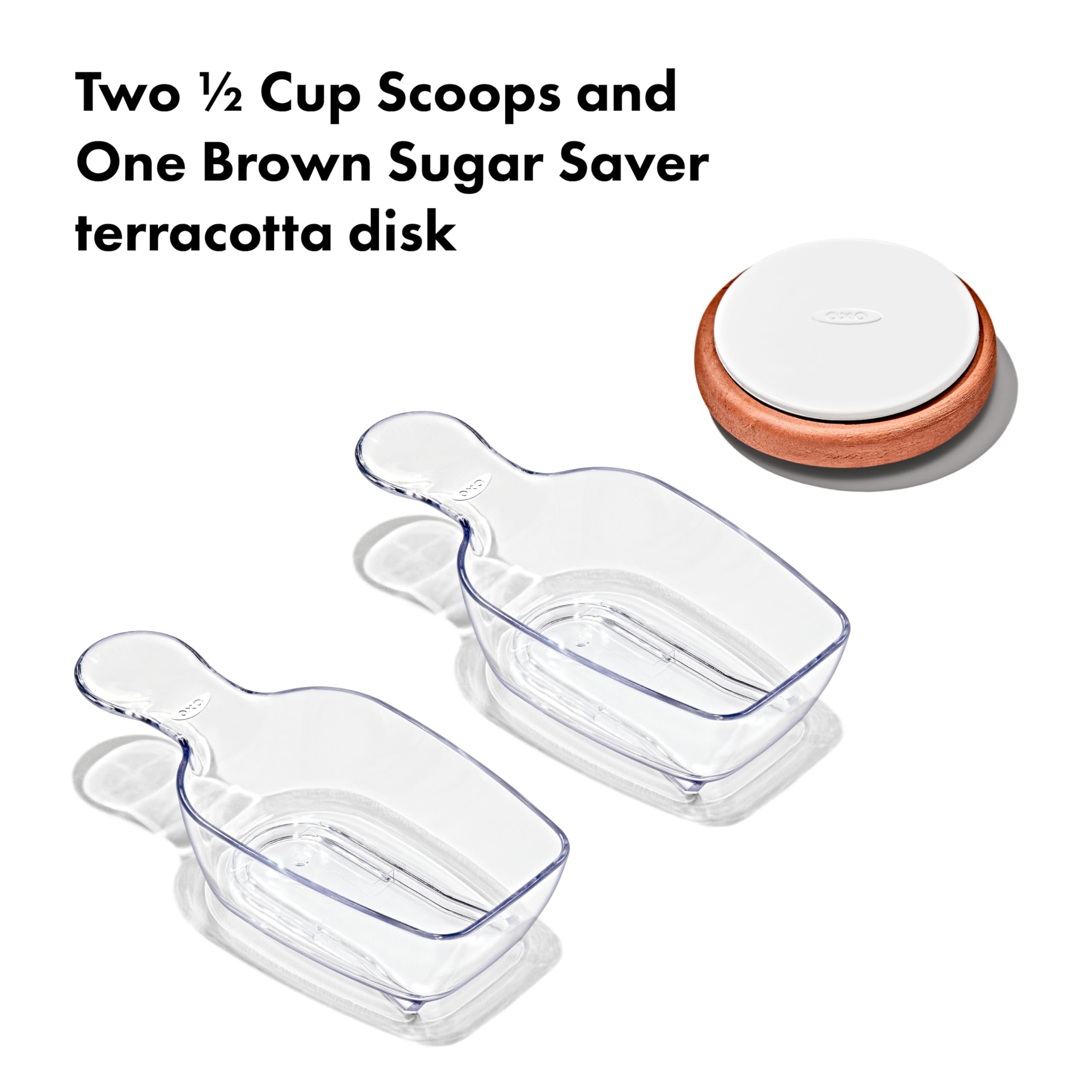 OXO Brown Sugar Saver préserve la texture du sucre brun sans agglomérats