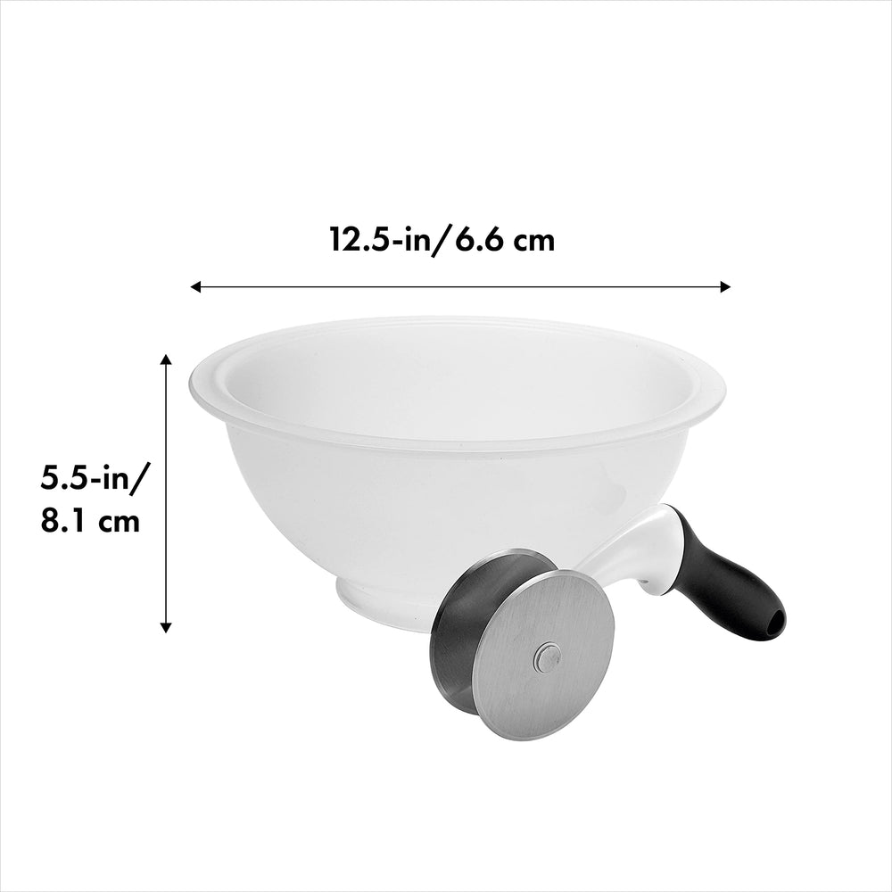OXO lame en acier inoxydable gros plan pour coupes nettes et durables