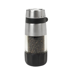 OXO moulin à poivre face montrant design propre et distribution par le haut