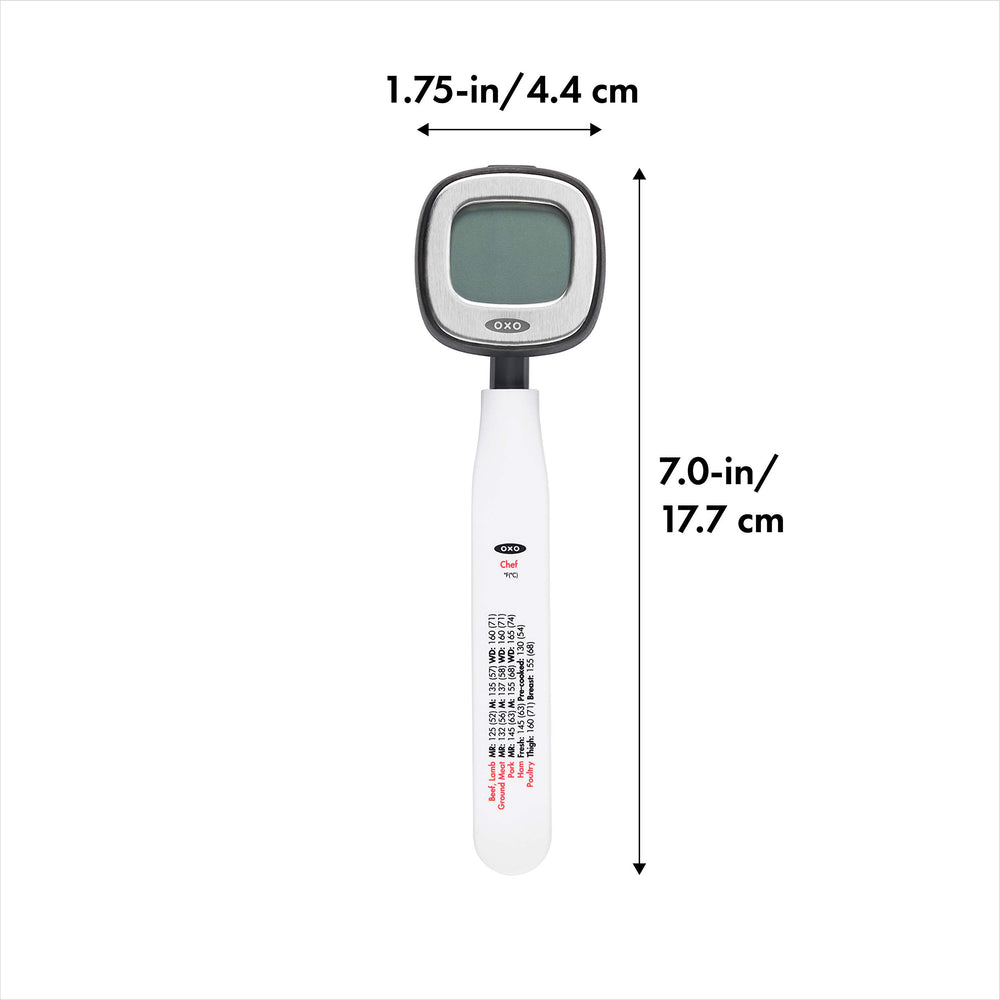 OXO sonde ultra-fine pénétration rapide pour mesures précises