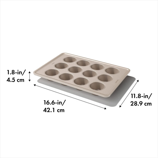 OXO gros plan texture microprofilée pour cuisson uniforme