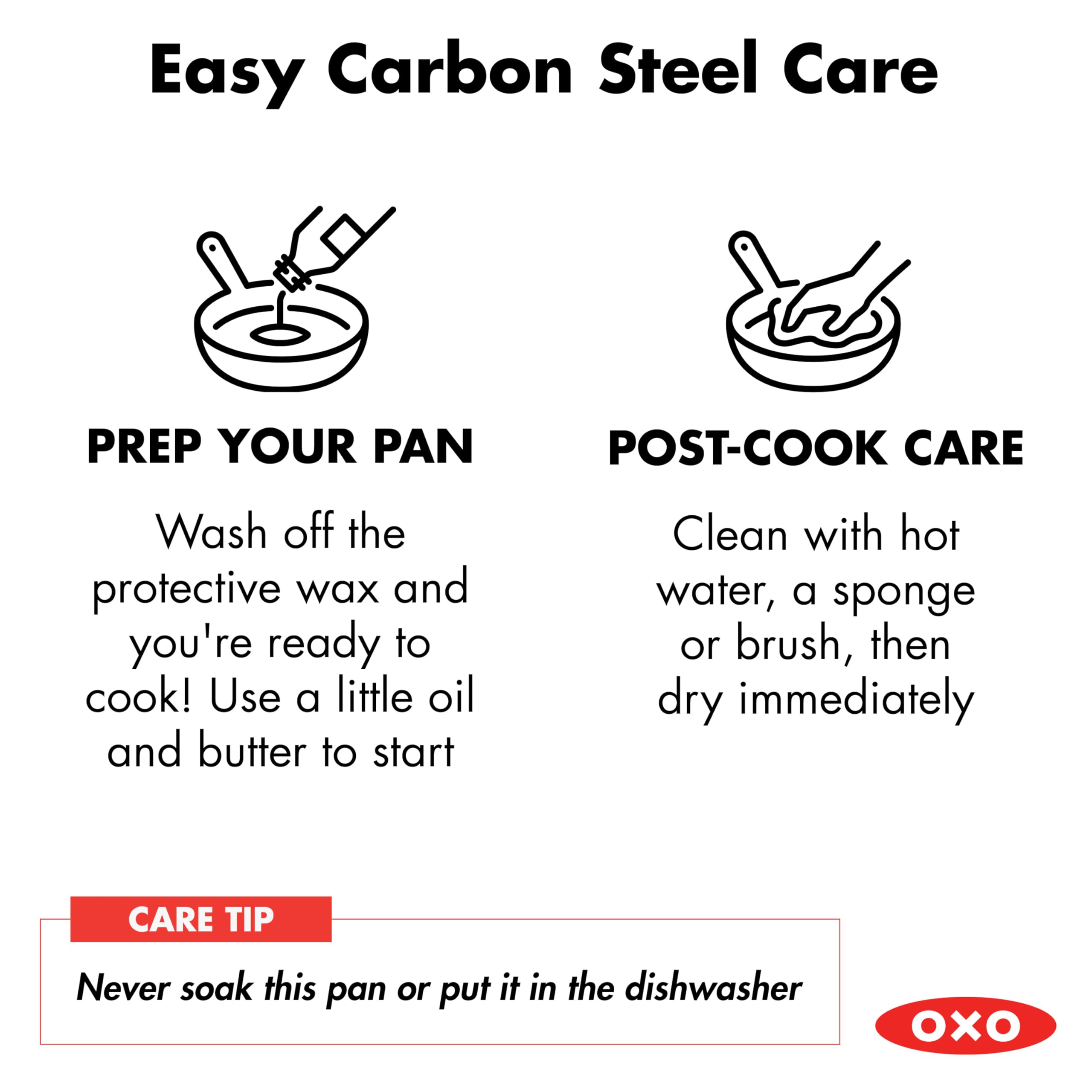 OXO Obsidian comparaison taille montrant légèreté et maniabilité