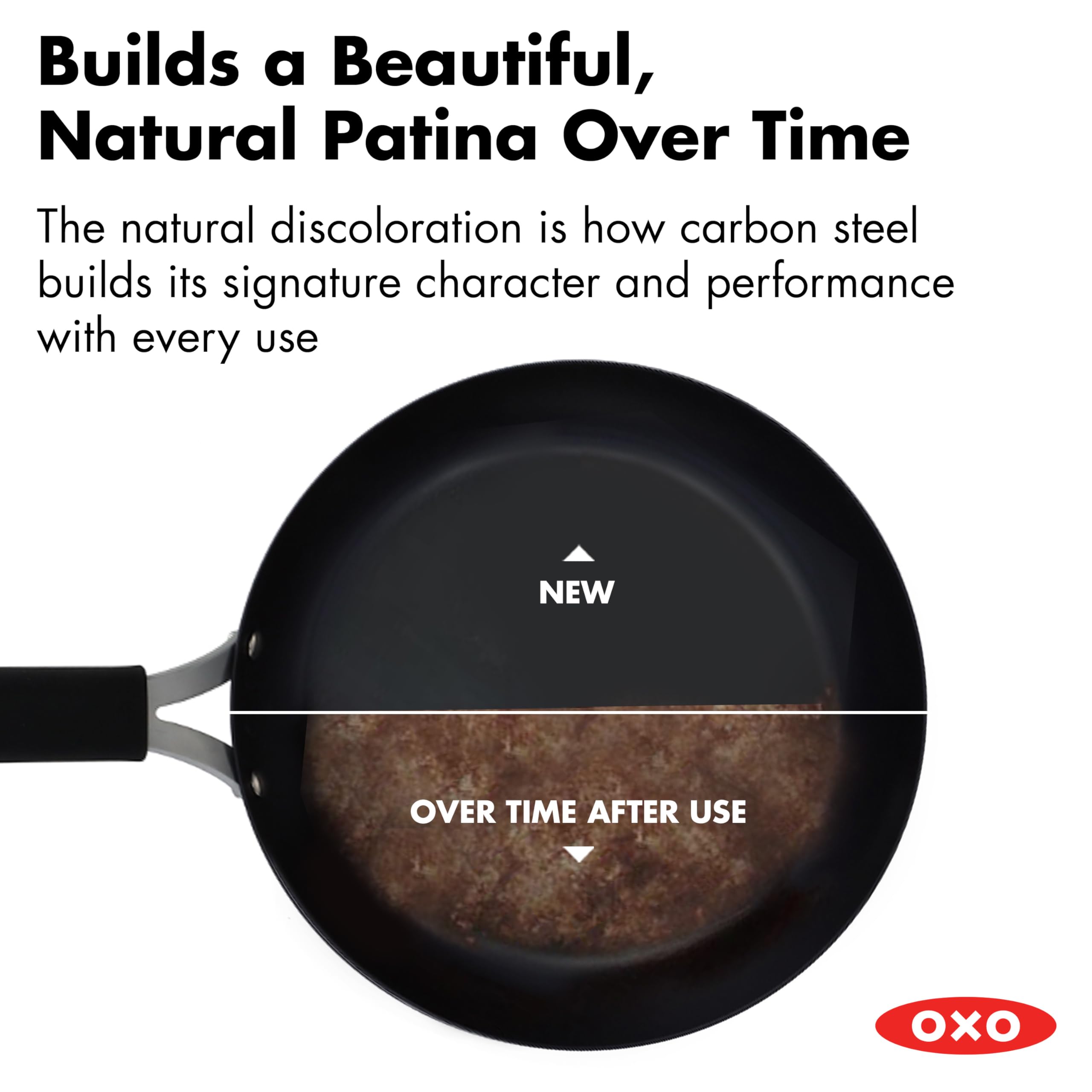 OXO Obsidian détail de la manchette silicone amovible pour prise sûre