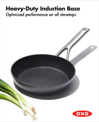 OXO poignée acier inoxydable ergonomique offrant prise sûre