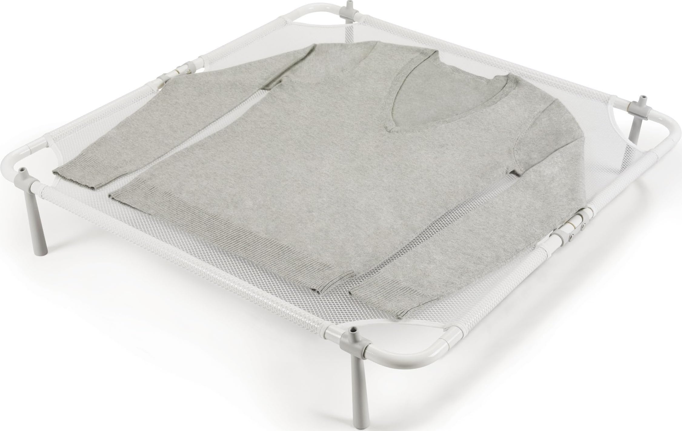 OXO séchoir plat face avant montrant la maille pour un séchage uniforme