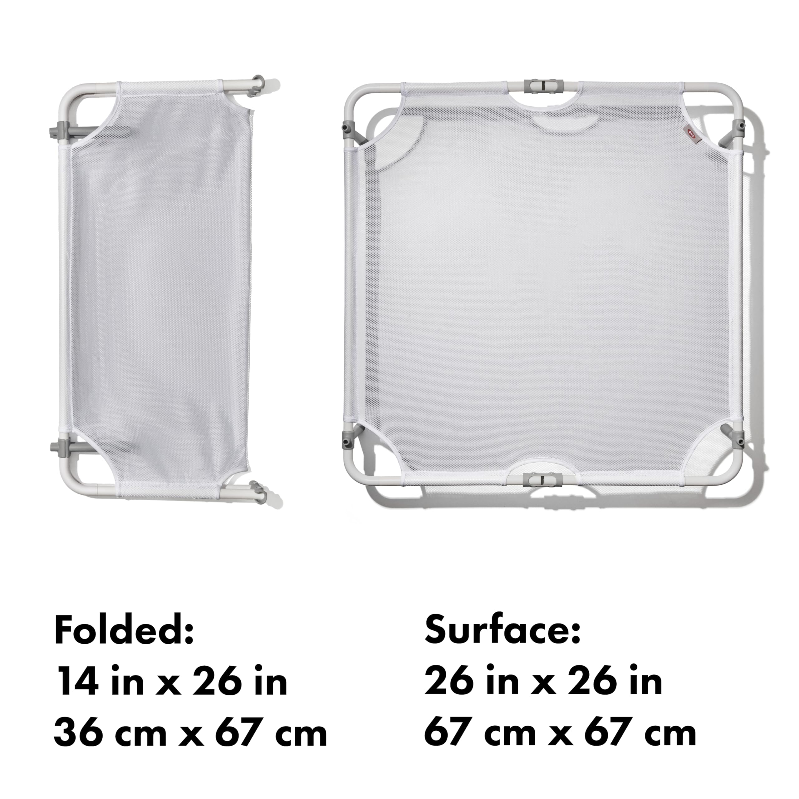 OXO séchoir plié pour rangement compact et transport facile
