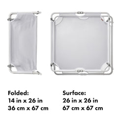 OXO séchoir plié pour rangement compact et transport facile