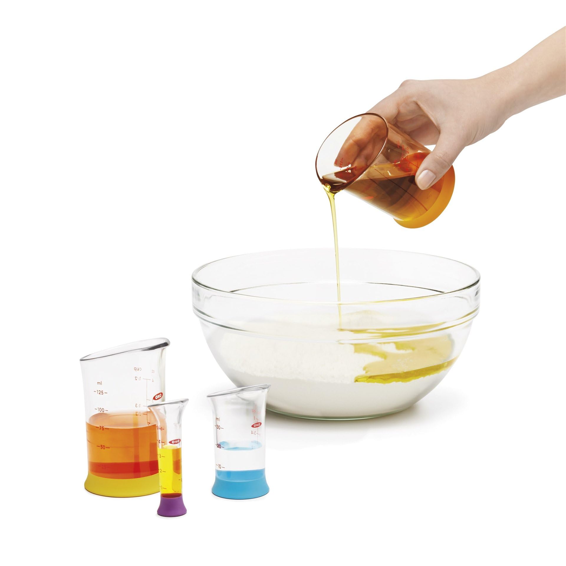 OXO mise en scène cuisine illustrant usage quotidien pratique
