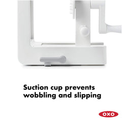 OXO spiralizer trois lames en acier inoxydable pour trois coupes régulières