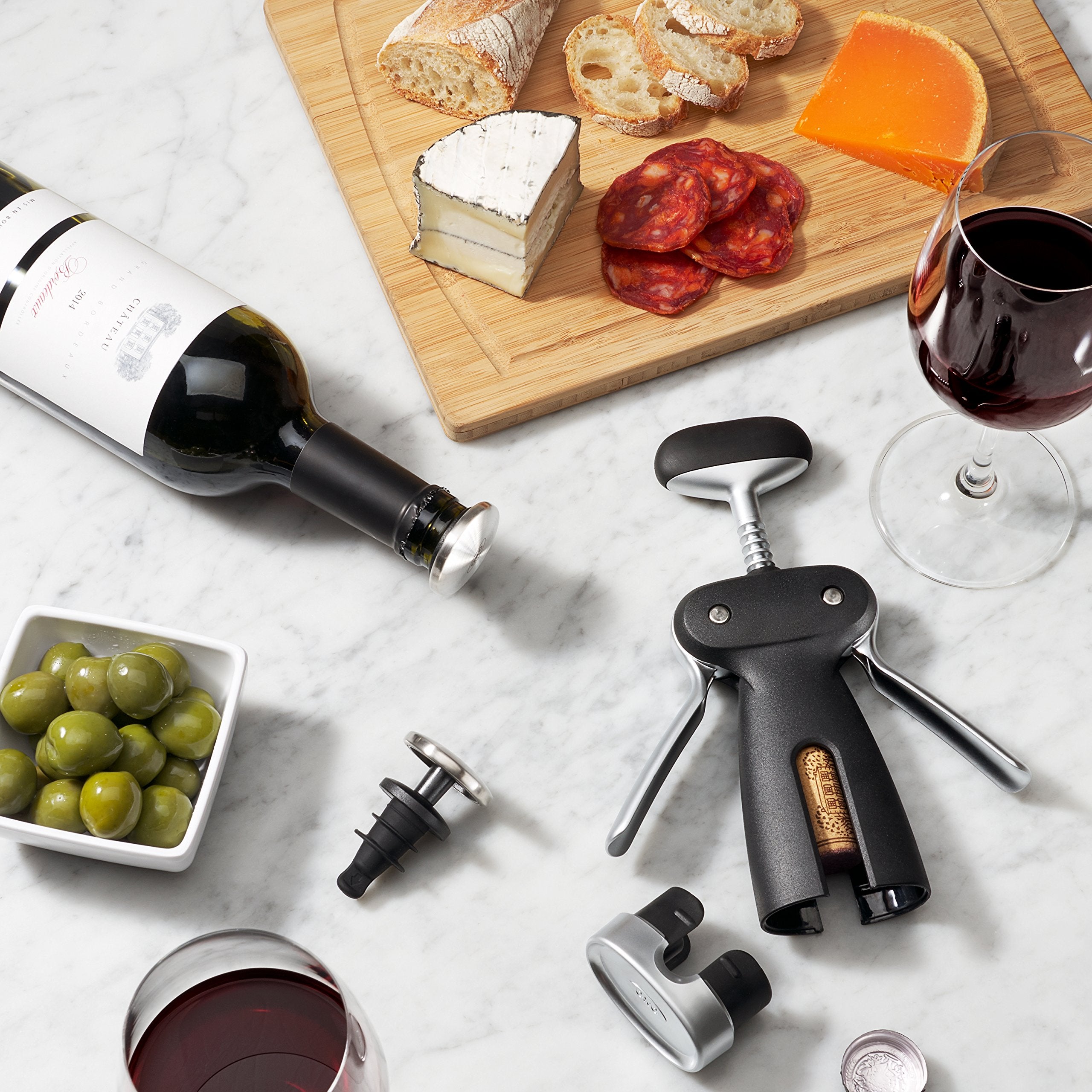 OXO SteeL comparaison taille/main pour évaluer ergonomie et prise en main