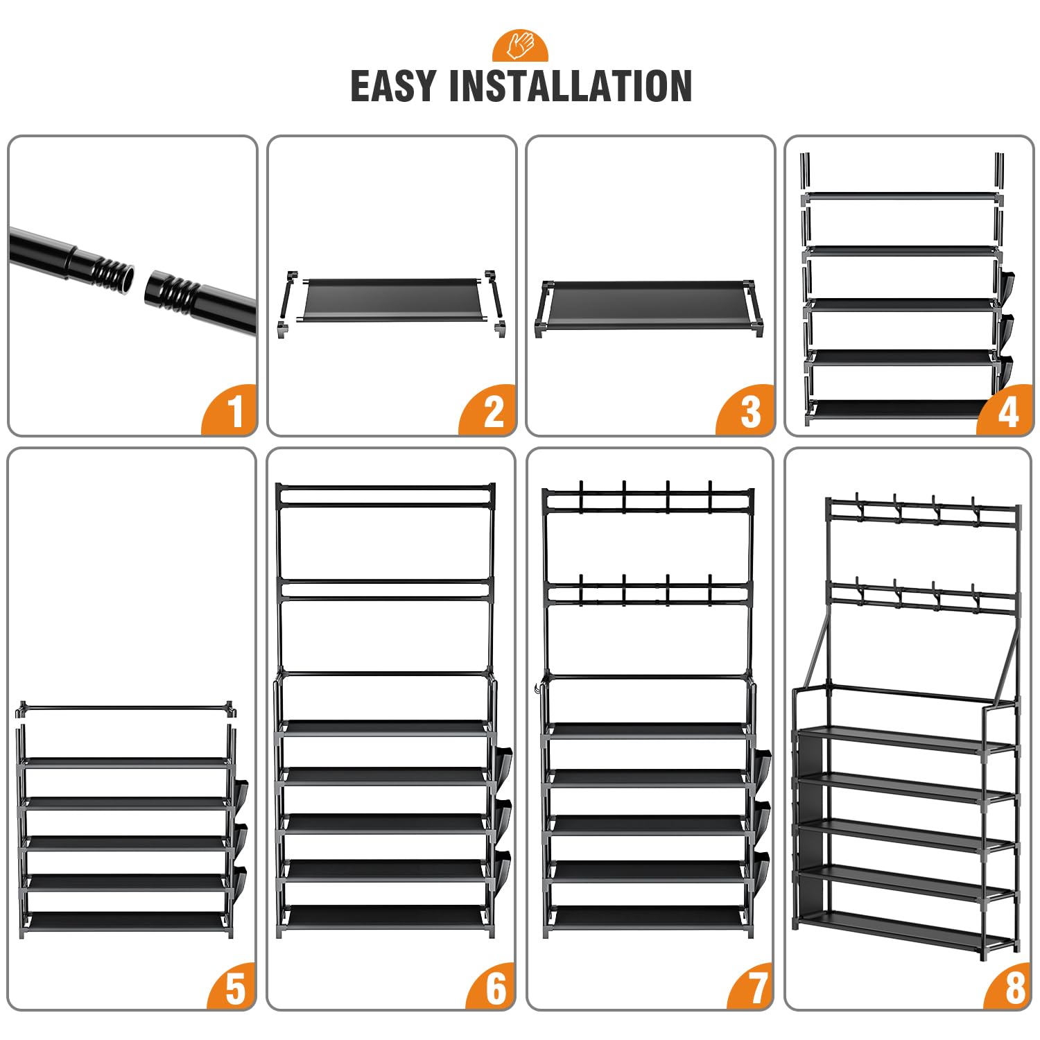 OYREL pièces et outils d'assemblage fournis pour montage simple