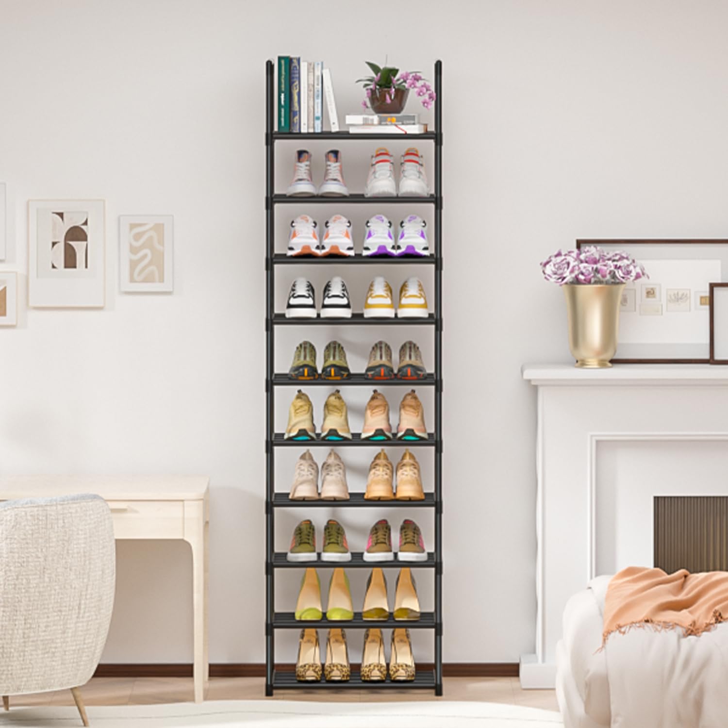OYREL finition noire intégrée à une décoration moderne