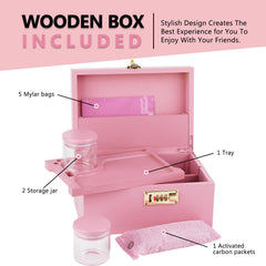 OZCHIN coffret ouvert montrant accessoires, organisation pratique