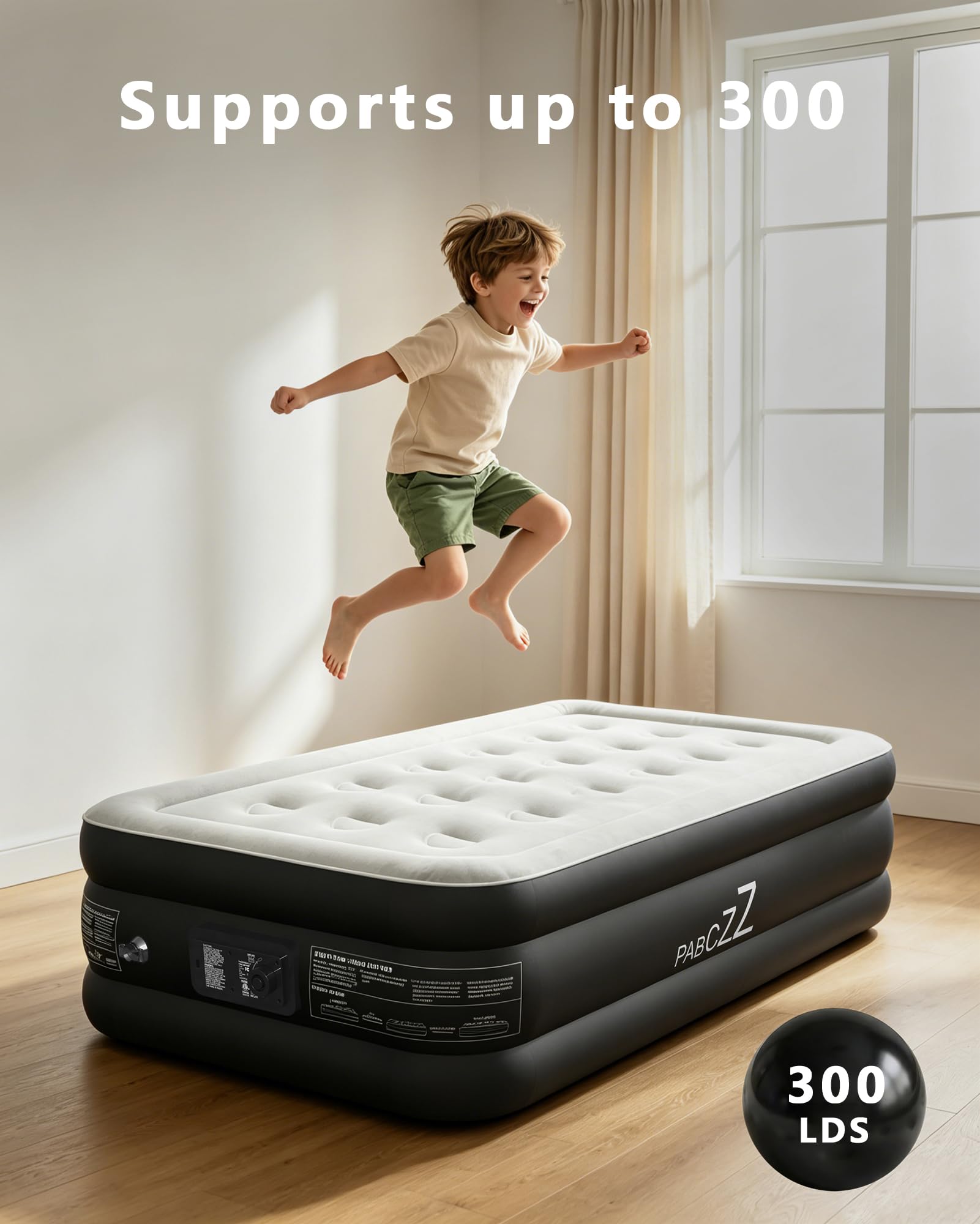 PABCZZ matelas plié et sac de rangement pour transport facile