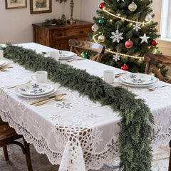 PABREY guirlande posée sur cheminée crée ambiance chaleureuse et festive