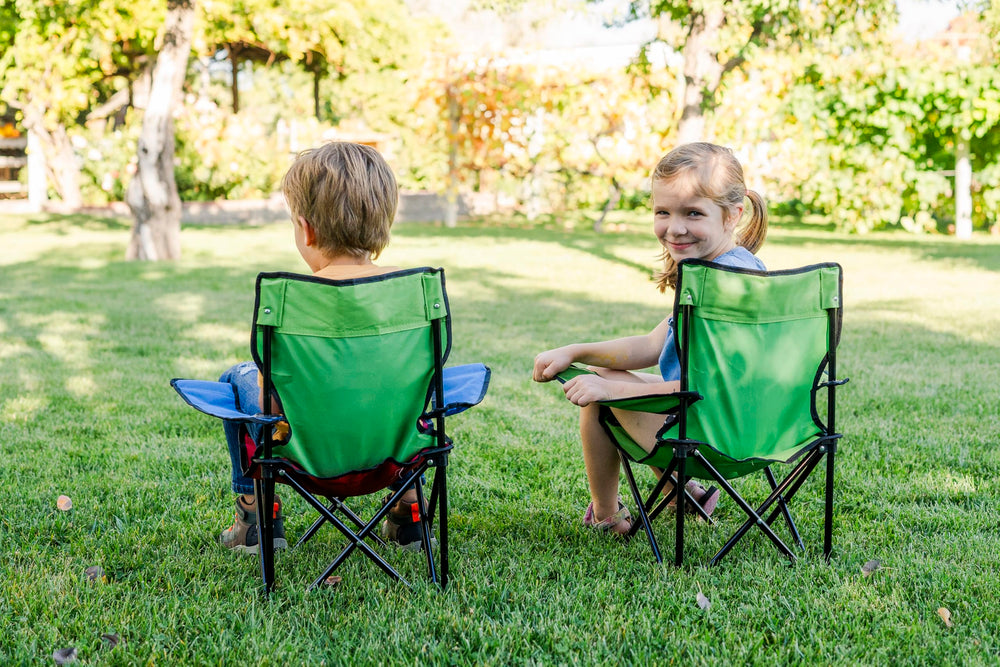Pacific Play Tents chaise pliée dans sac de transport pratique et bandoulière