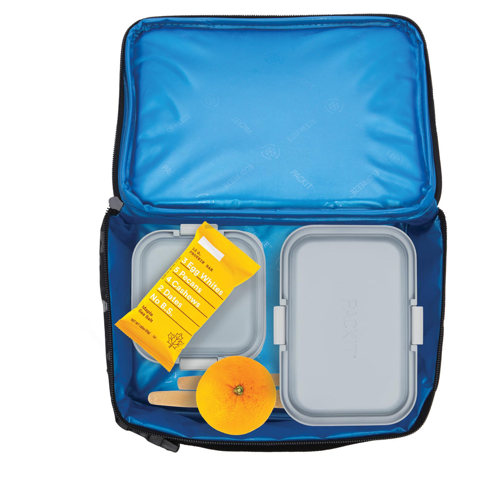 PackIt comparaison d'échelle montrant dimensions réelles et facilité de transport