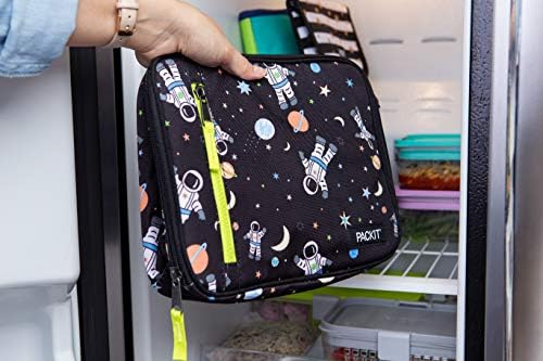PackIt ouverte avec repas complet, garde aliments frais pour la journée