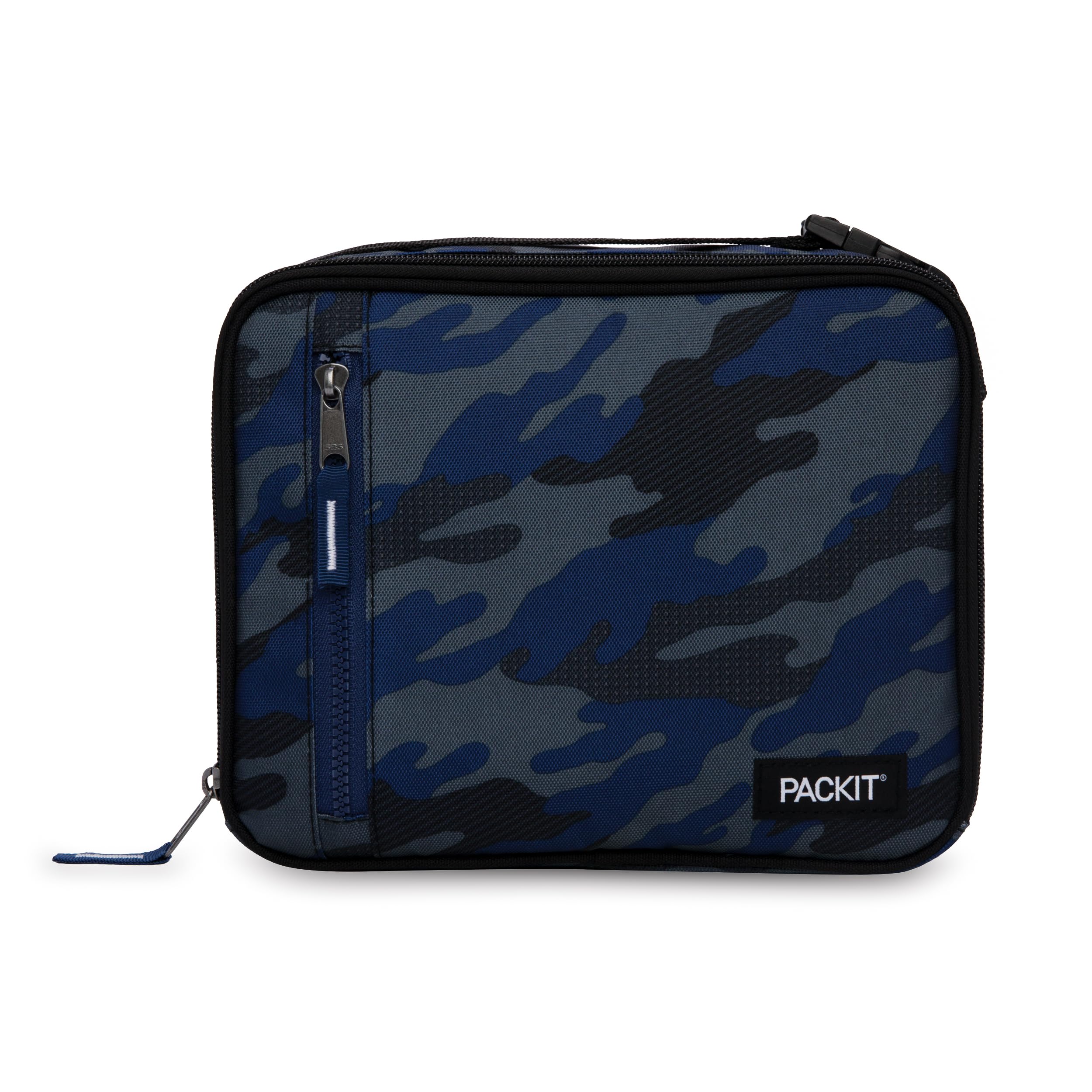 PackIt packit classic sporty camo devant montrant le motif et la fermeture