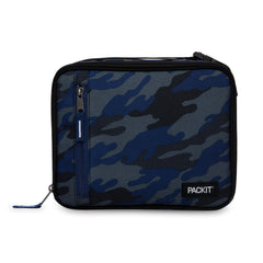 PackIt packit classic sporty camo devant montrant le motif et la fermeture
