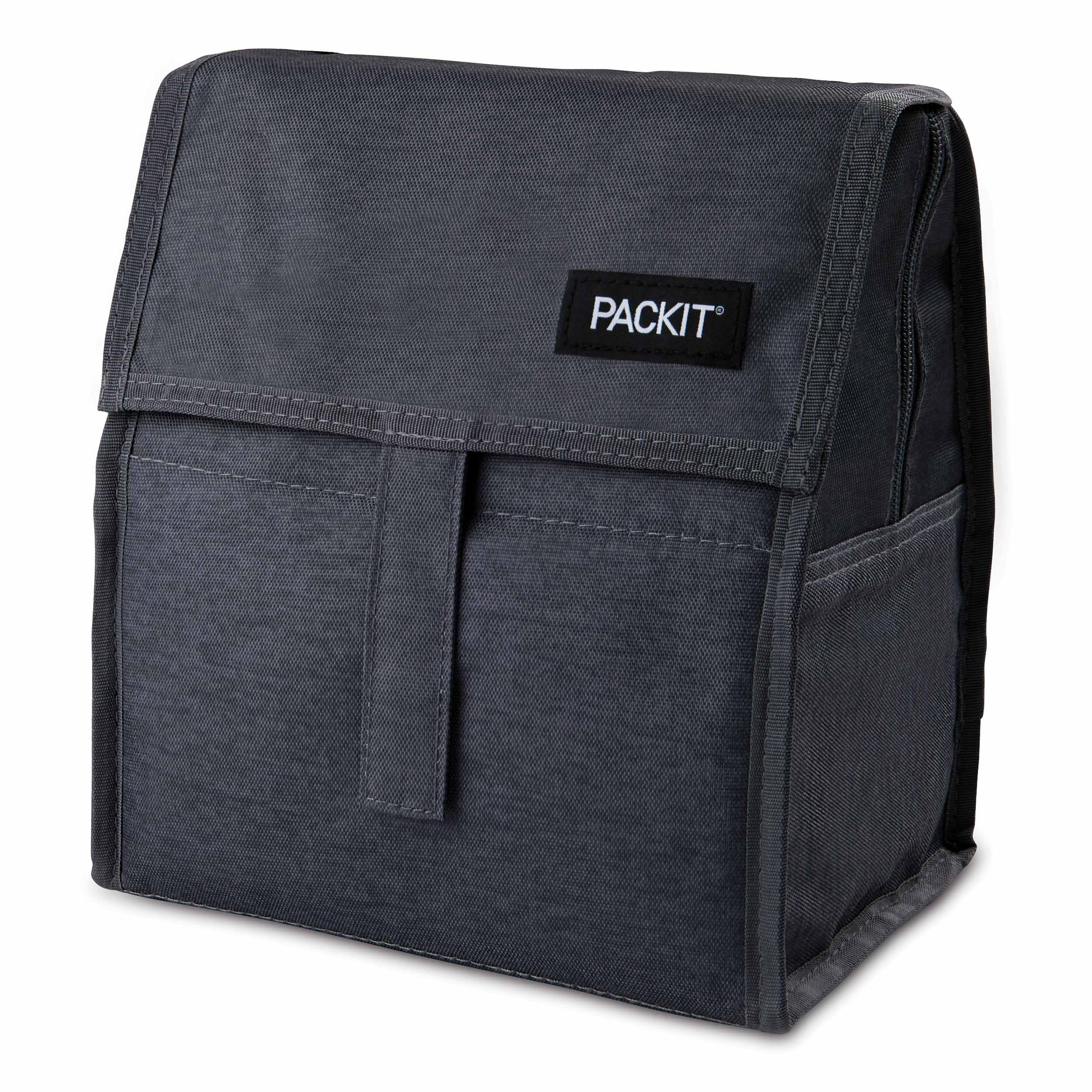 PackIt gros plan tissu extérieur City Charcoal résistant et facile à nettoyer