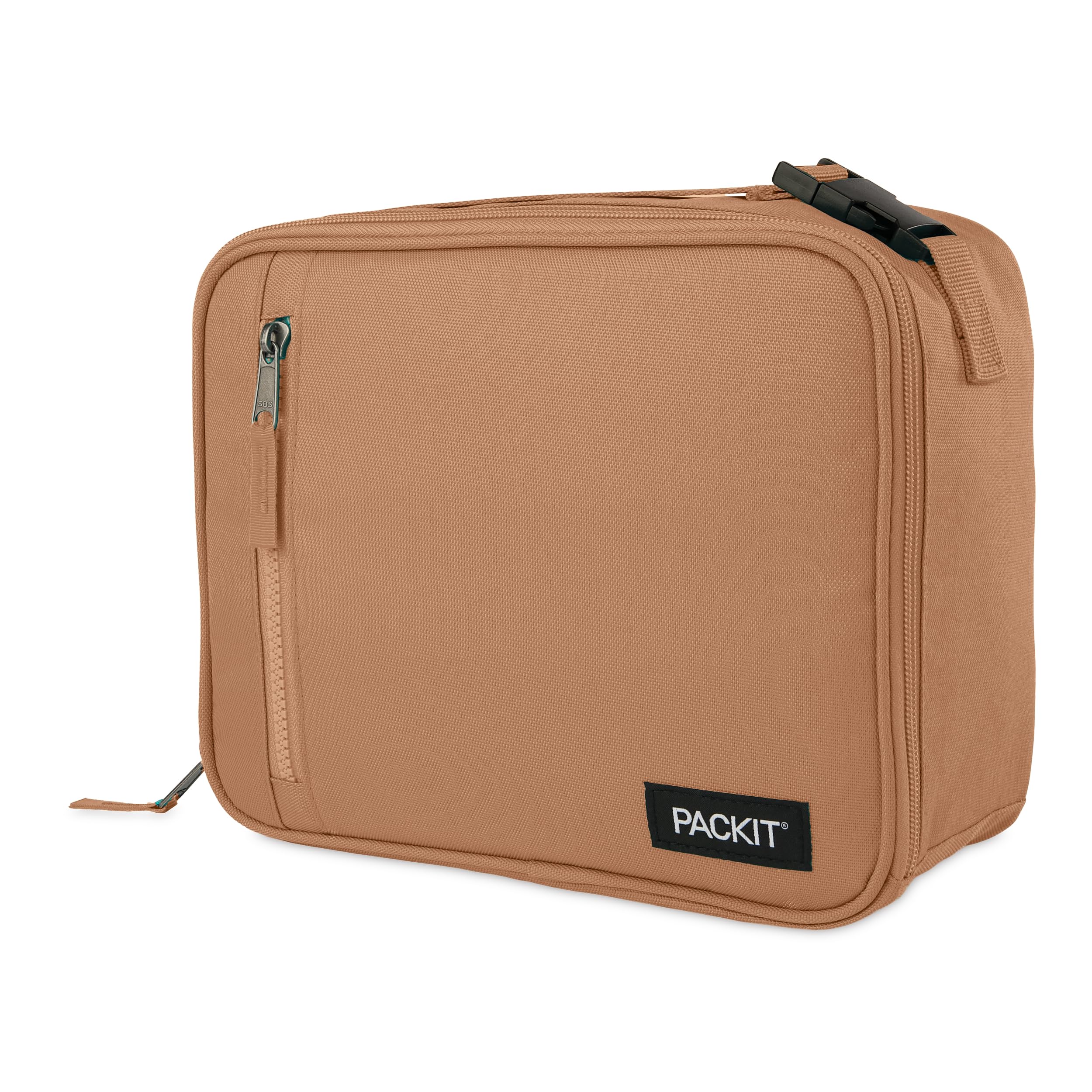 PackIt poche frontale zippée Almond pour couverts et petits objets