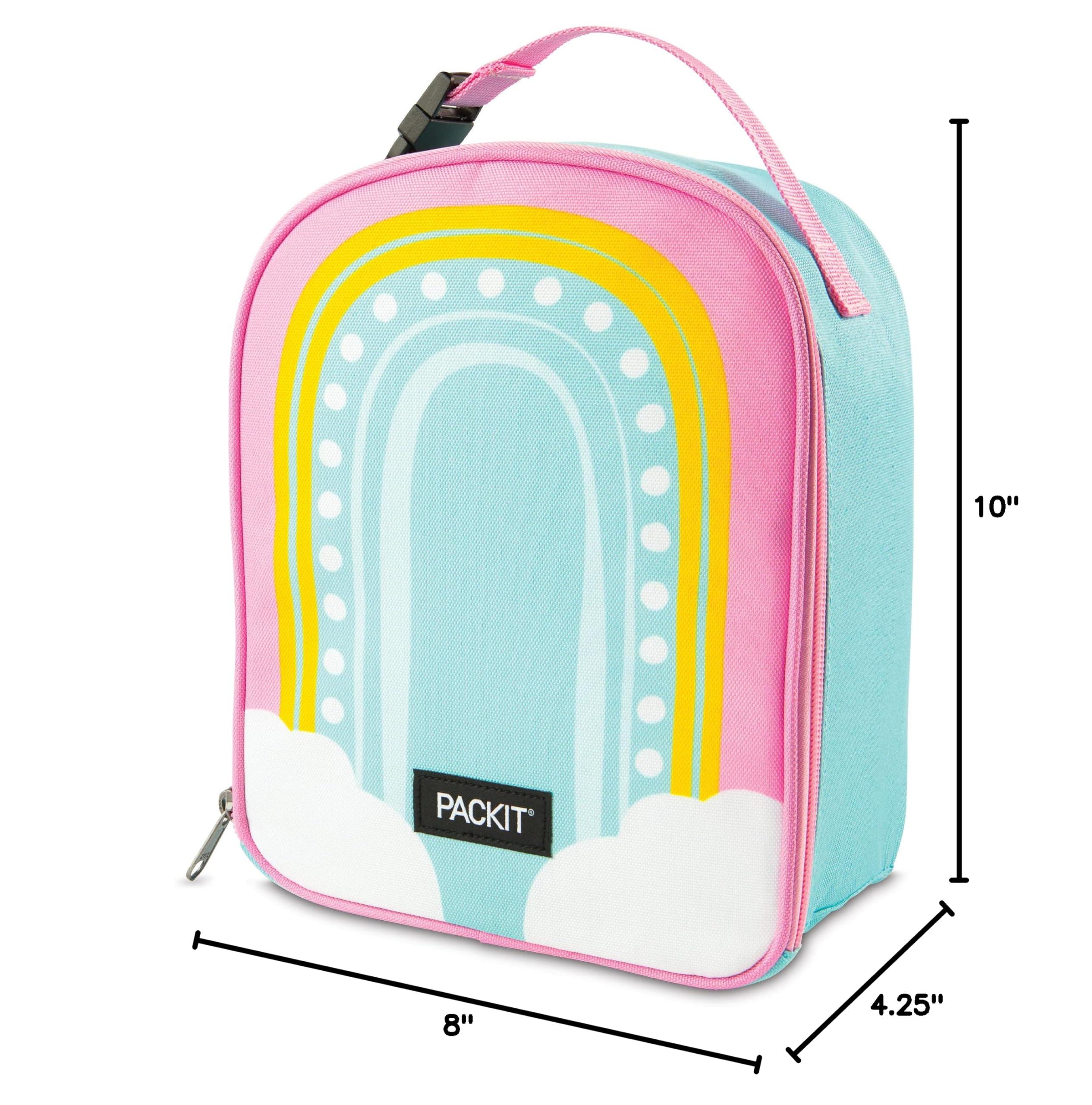 PackIt Playtime Rainbow en pique-nique illustrant transport pratique et froid