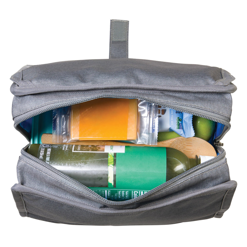 PackIt poignée et boucle montrant fermeture sécurisée et portage confortable